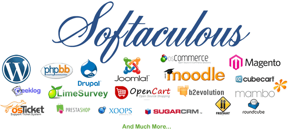 installation automatique de scripts et CMS avec Softaculous