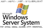 windows server system asp aspx php html mssql mysql